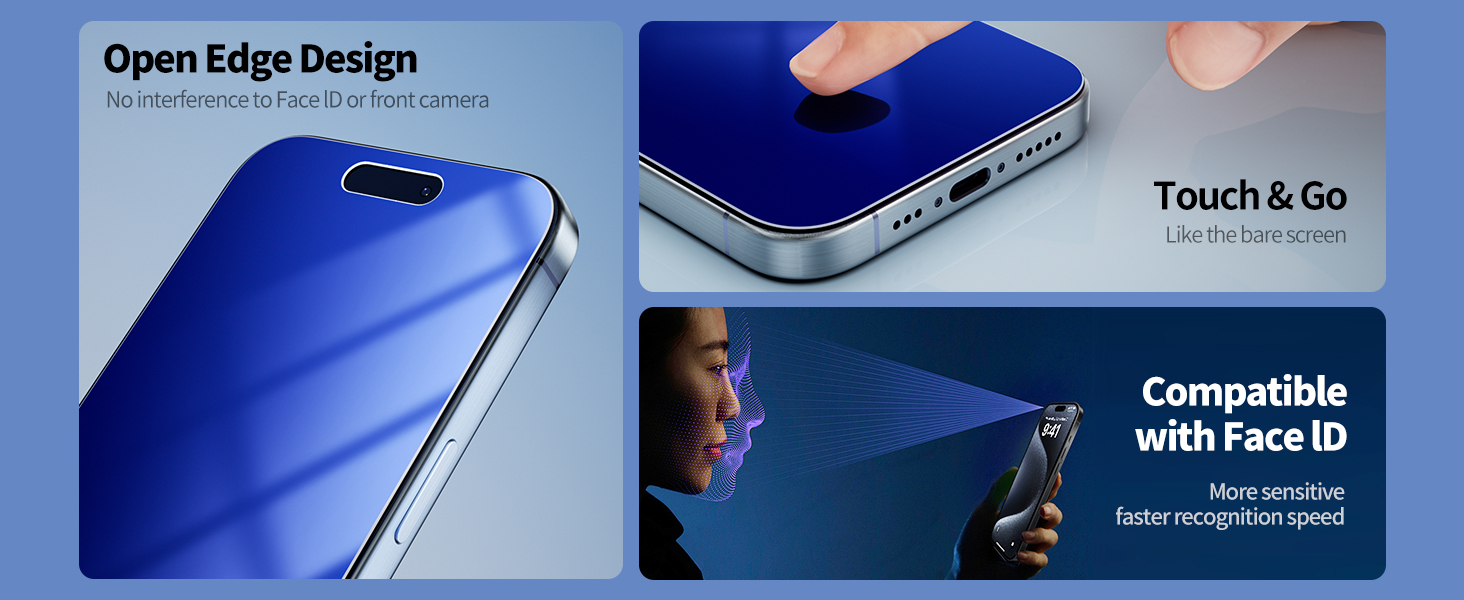 16 pro max screen protector