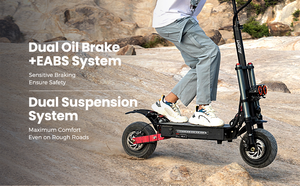 LAOTIE Ti30 Electric Scooter Adults, 5600W Dual Motors
