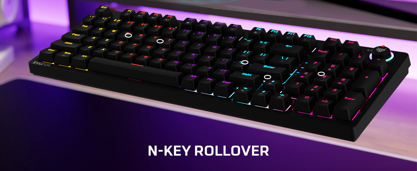 EvoFox Katana X2 FS Wired Mechanical Gaming Keyboard 