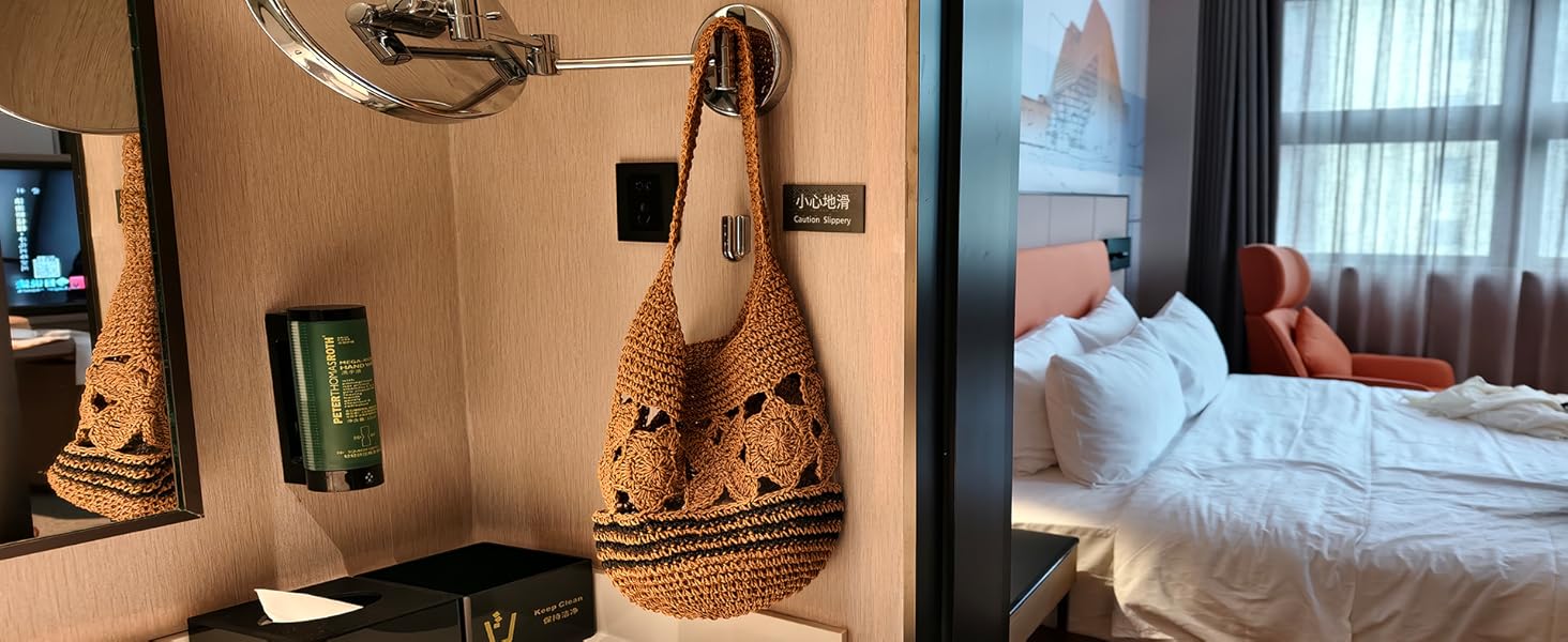 crochet beach bag