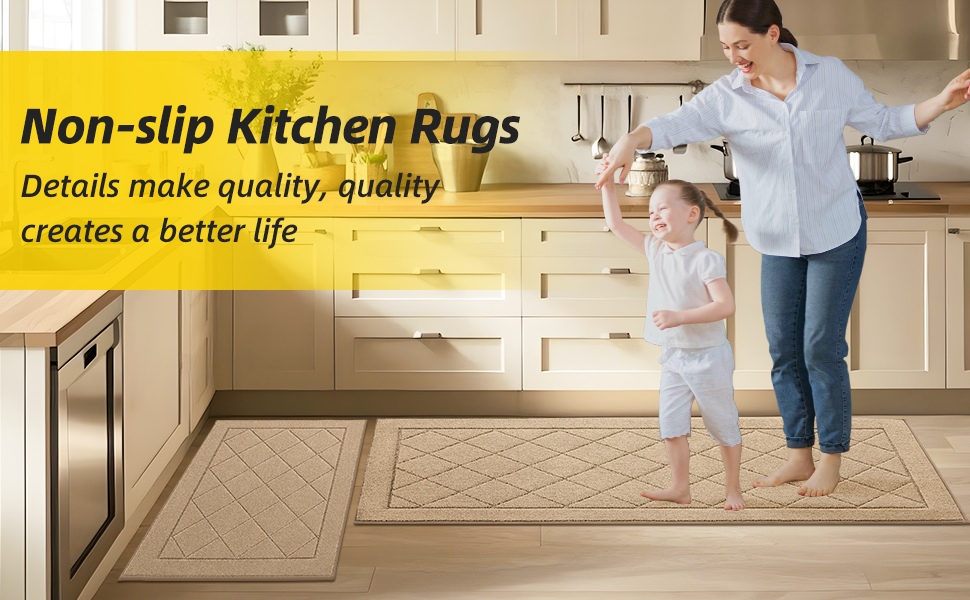 Non-Slip Kitchen Rugs