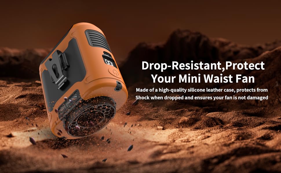 Clip on fan for shirt under clothes