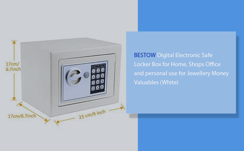 Opens with digital pin code or override keys.PIN numbers can be programmed 3 to 8 digits long