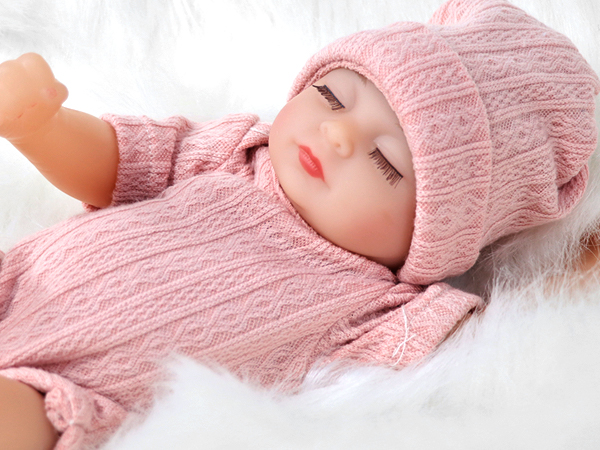Amazon.com: JRLCGYP Realistic Reborn Baby Dolls, 10 Inches