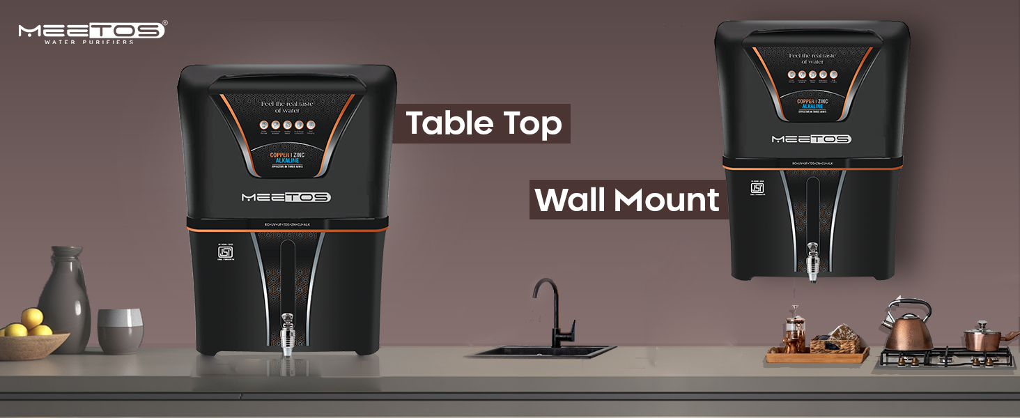 Table Tap Water filter Wall Mount Water Purifier Ro Plan Ro Tenk