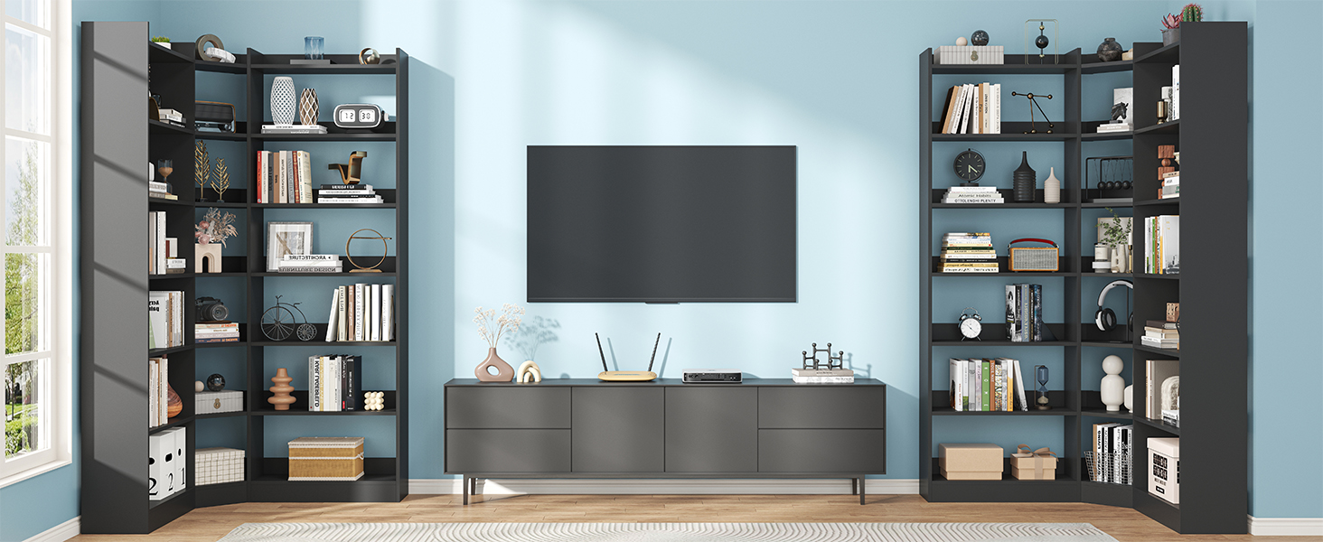 corner bookcase,book shelf for office