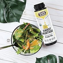 Artisan Salad Dressing - Sweet Mustard made with Artisan Cold-Pressed Gold Flax Oil