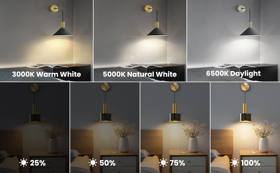 Craferspirit Battery Powered Light Bulb, AA Battery Bulbs