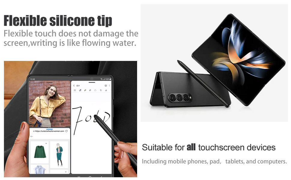 Fold 3 Stylus Pen for Samsung S22 Ultra, Pens for Fold 4/Samsung Tab A7