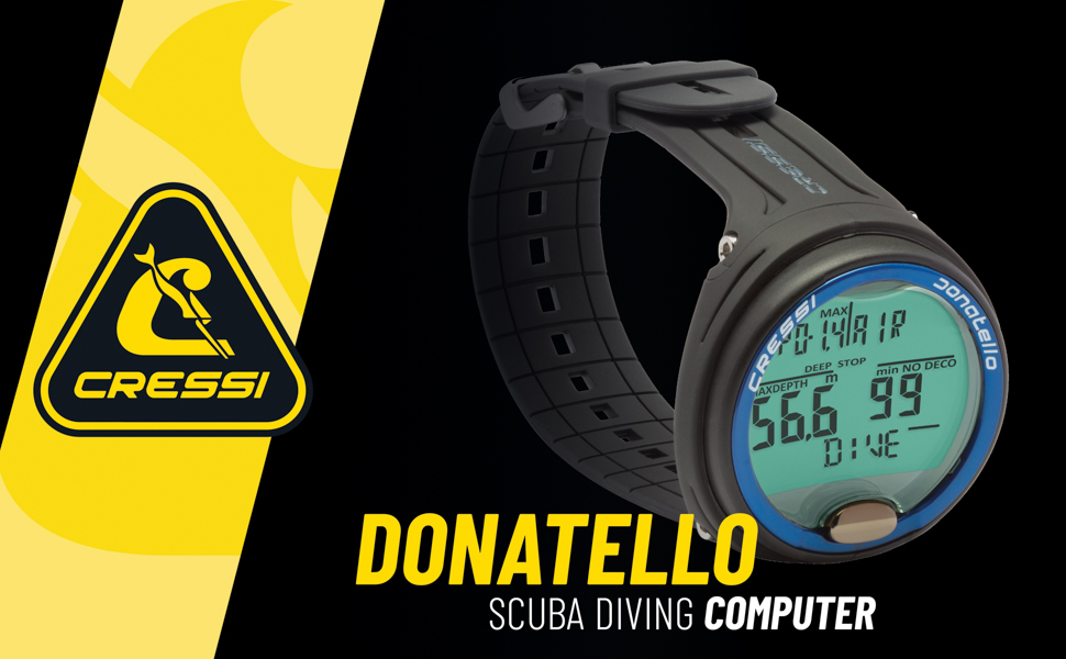 Cressi Donatello Diving Computer Professional Dive Wrist Computer for