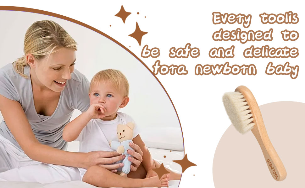 baby hair brush