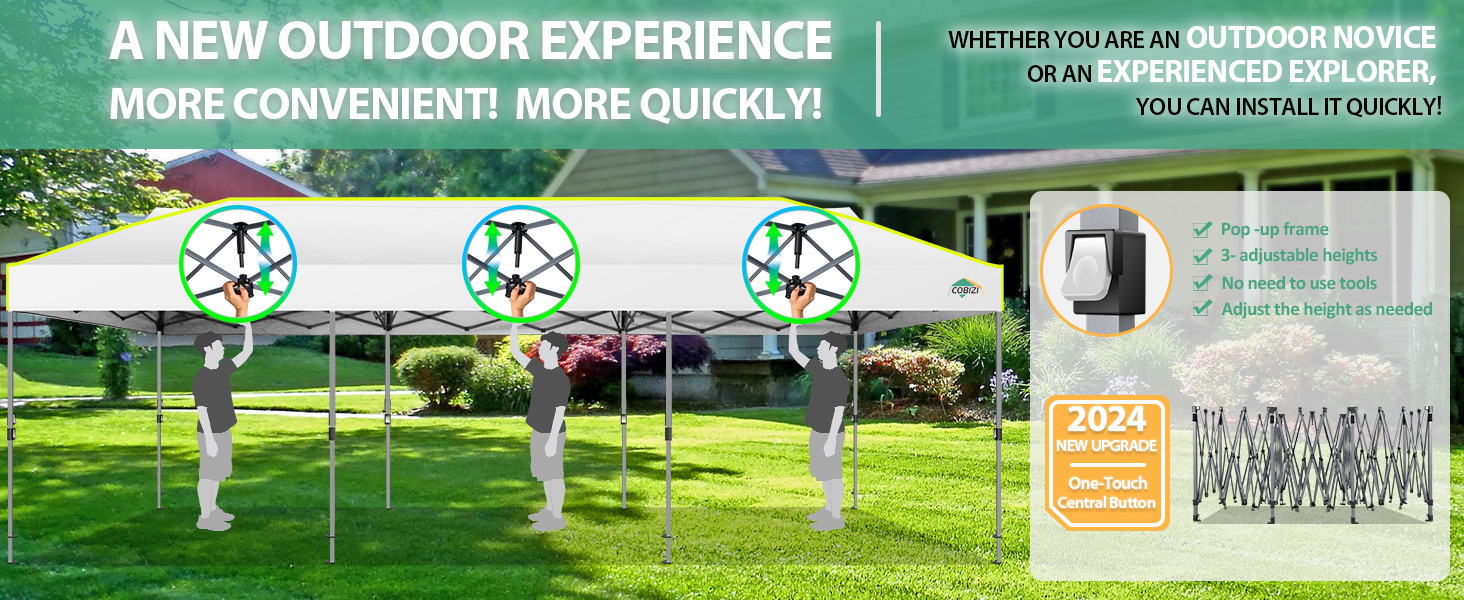 10x30 pop up canopy
