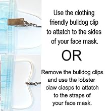 Mask holder for Eyeglass holder