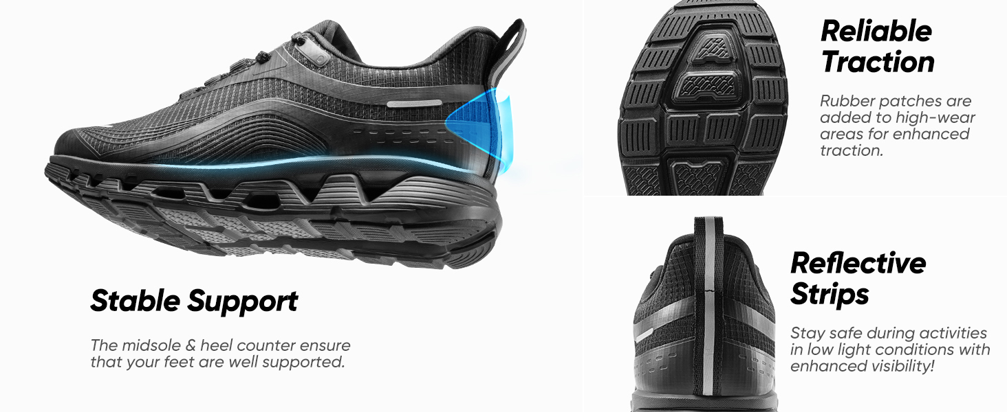 Mens Fashion Sneakers Comfortable Athletic Running Tennis Walking Shoes for Gym Workout Travel