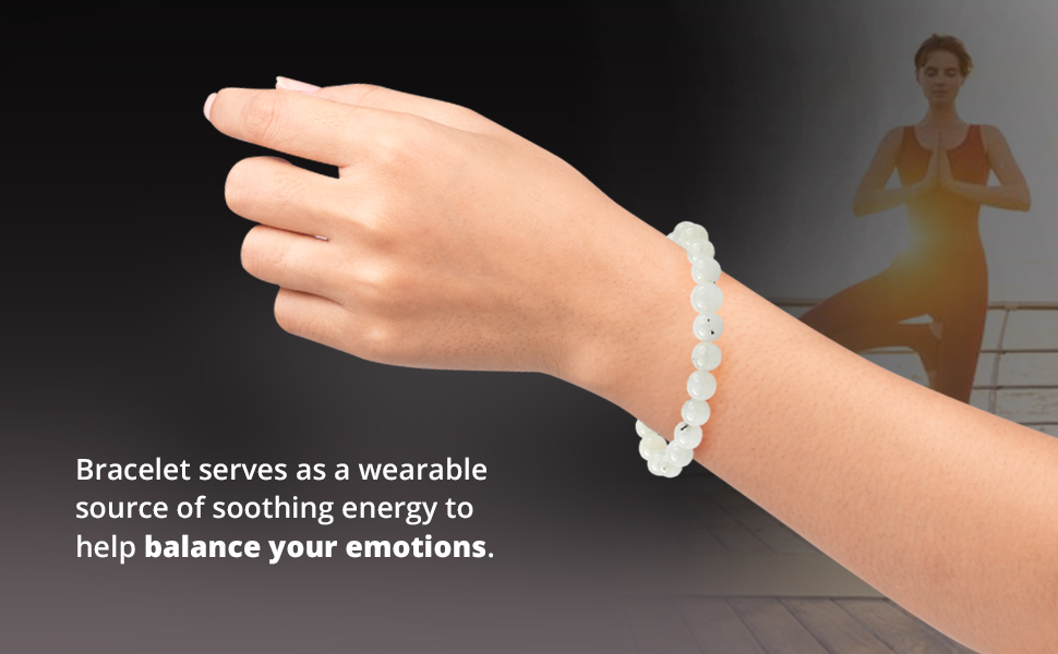 rainbow moonstone bracelet