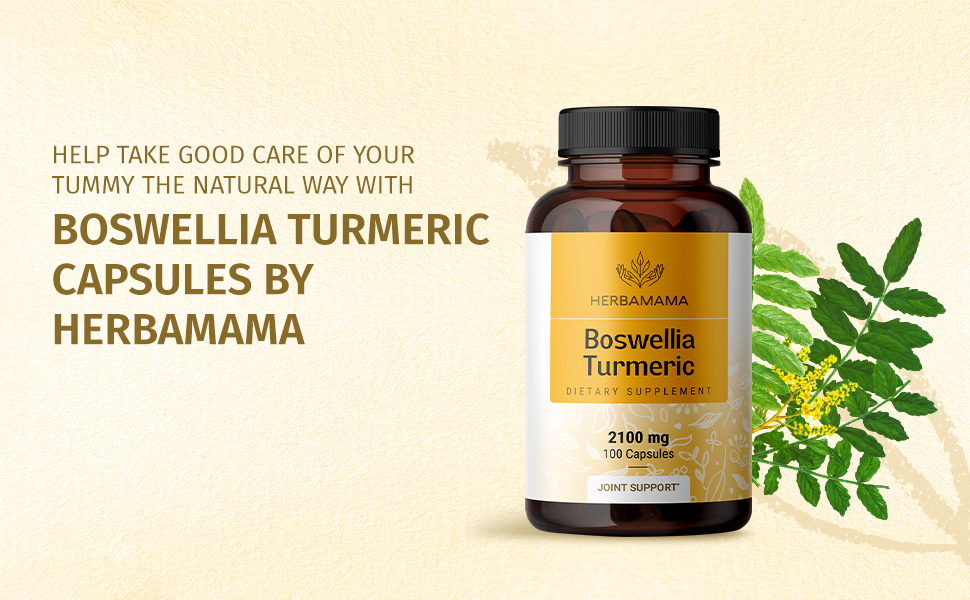 Amazon.com: Boswellia Turmeric Capsules - Joint, Digestion & Brain - Turmeric With Boswellia And Black Pepper
