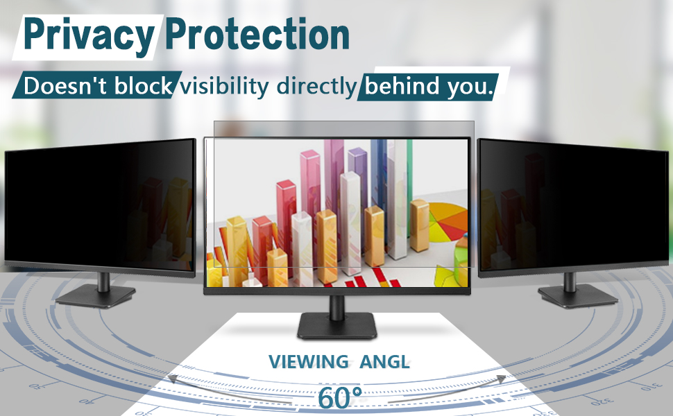 27 Inch Computer Privacy Screen Filter for 1610 Widescreen Monitor Stary Computer