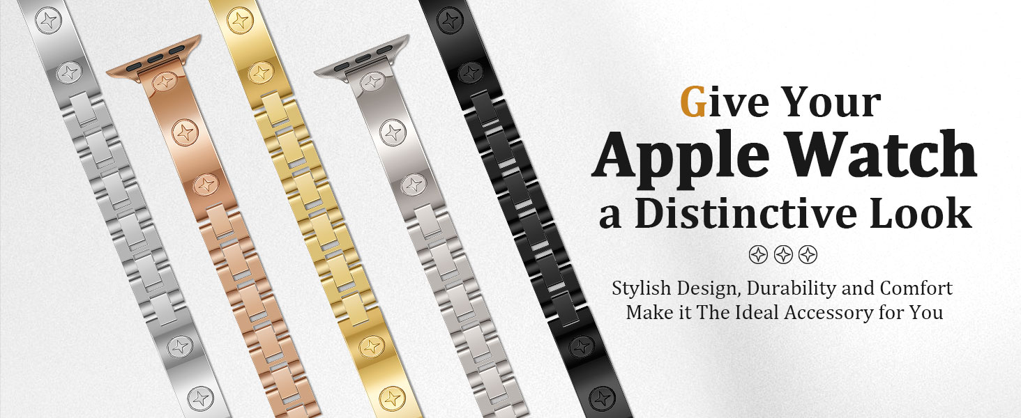 Gold Apple Watch Band