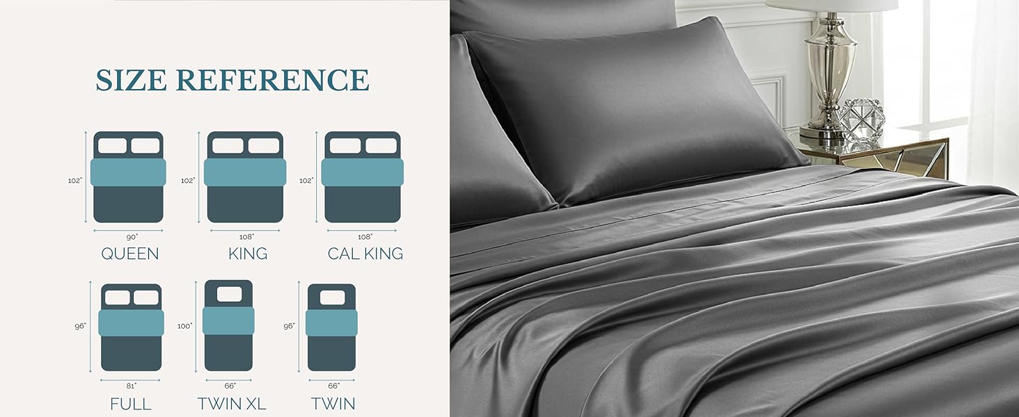 bed sheets queen, king sheets,  queen sheets, silky satin sheets, silk sheets, luxury sheets