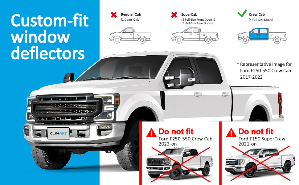 rain guards for side windows