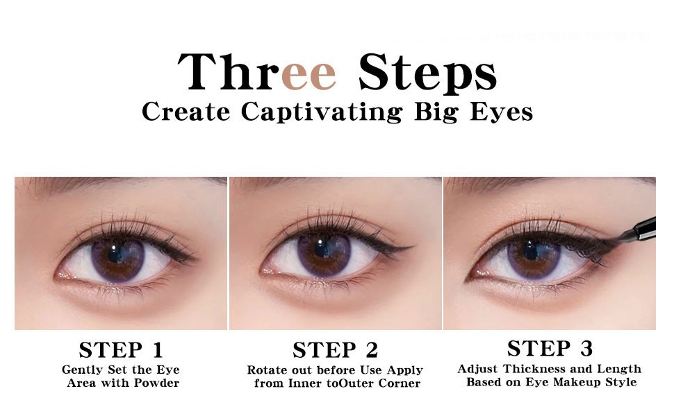 Three Steps Create Captivating Big Eyes