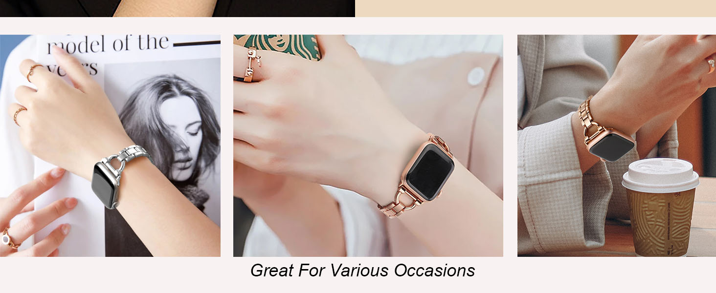 apple watch band silver