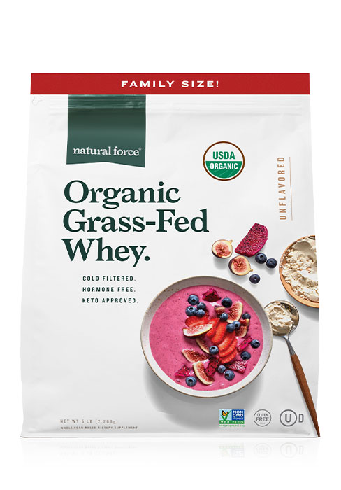 organic grass fed whey