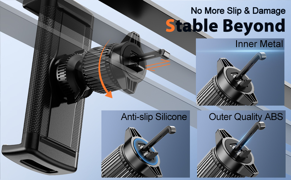 Upgrade Car Air Vent Stable Hook  lock the air outlet blade firmly