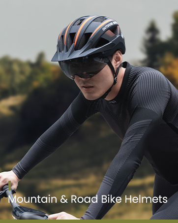 Adult Bike Helmet with Light