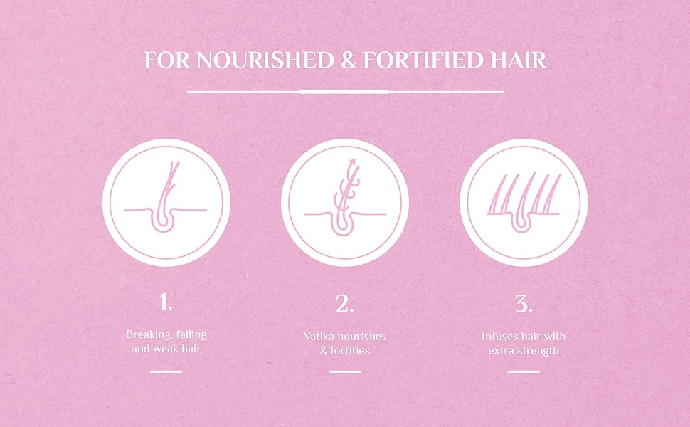 Vatika Naturals Spanish Garlic Natural Hair Growth Shampoo 200ml For Natural Hair Growth