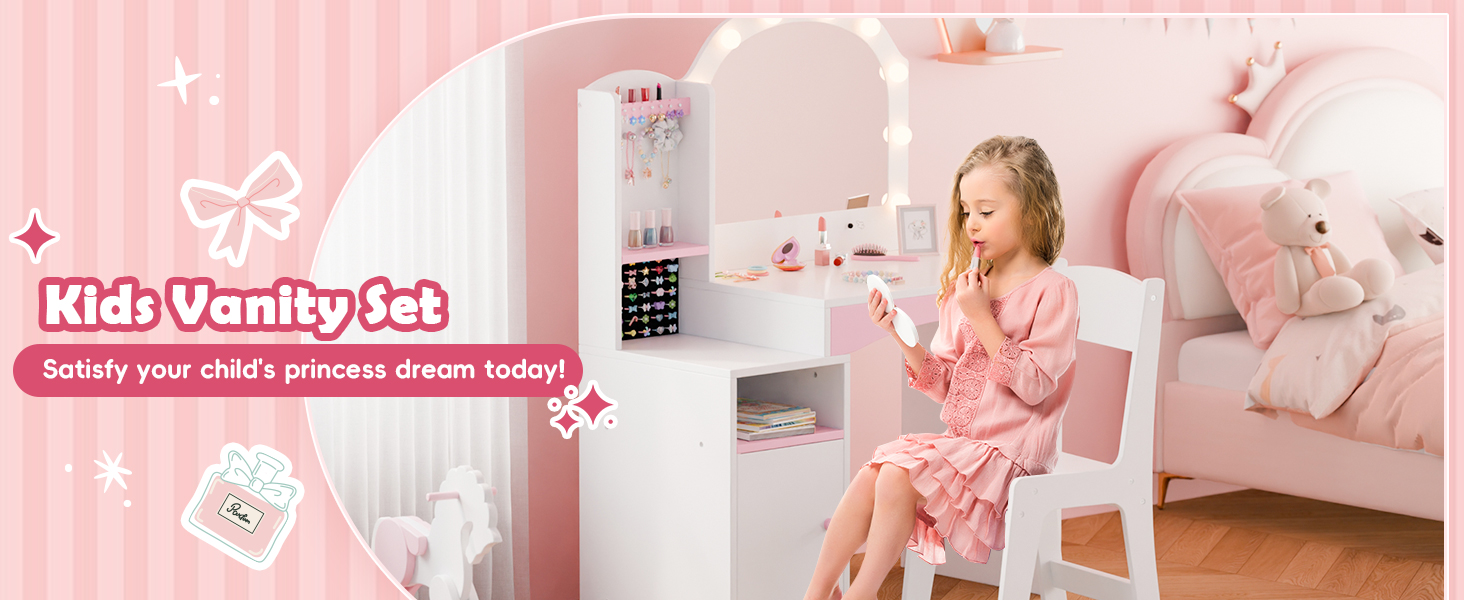 kids vanity set