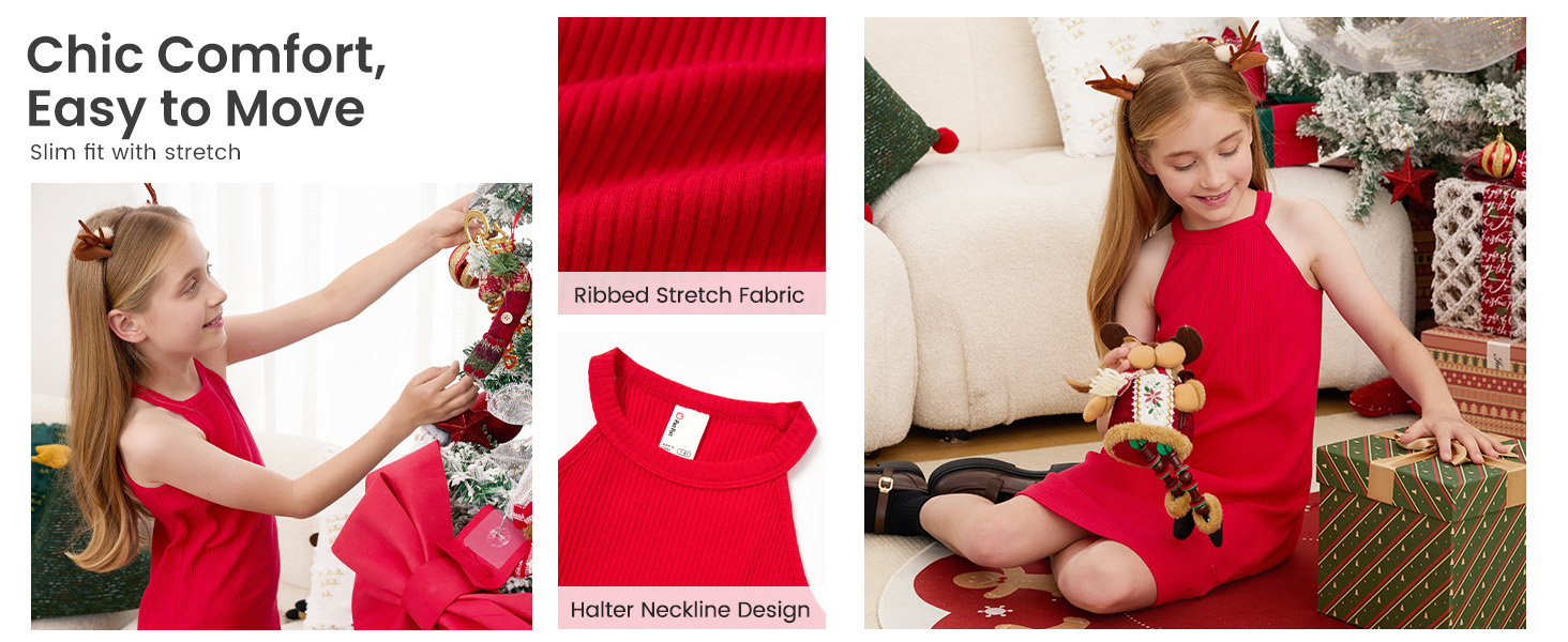 Girls Christmas Dress