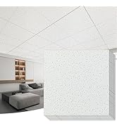 Art3d Pro Drop Ceiling Tiles 2ft x 2ft, 12-Pack Waterproof Polyester Ceiling Panels for Office Ba...