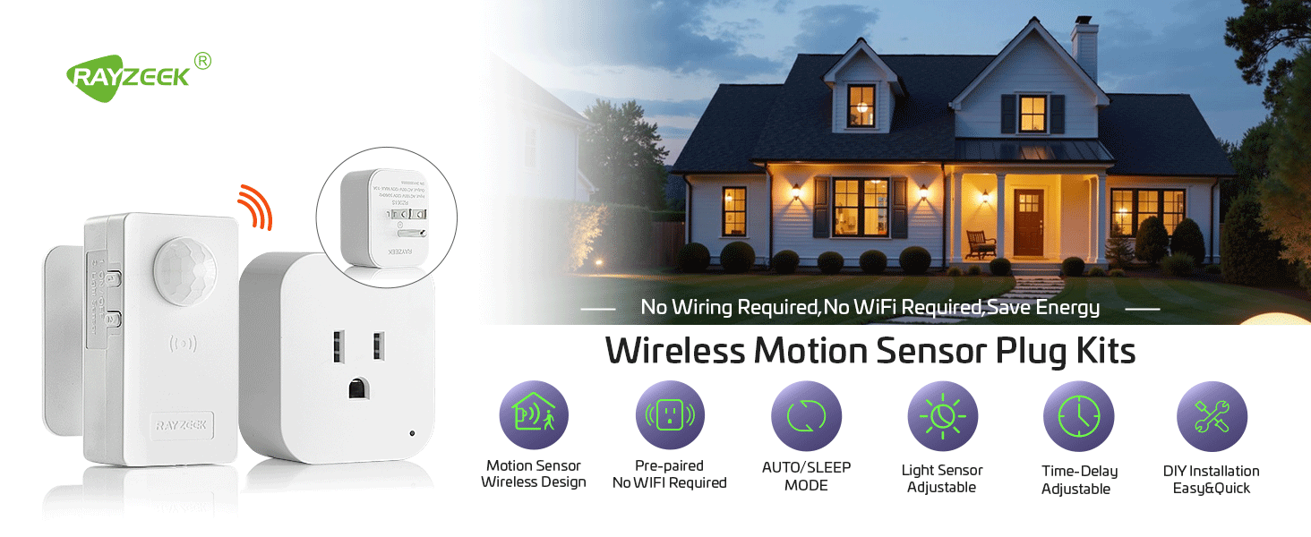 motion sensor plug