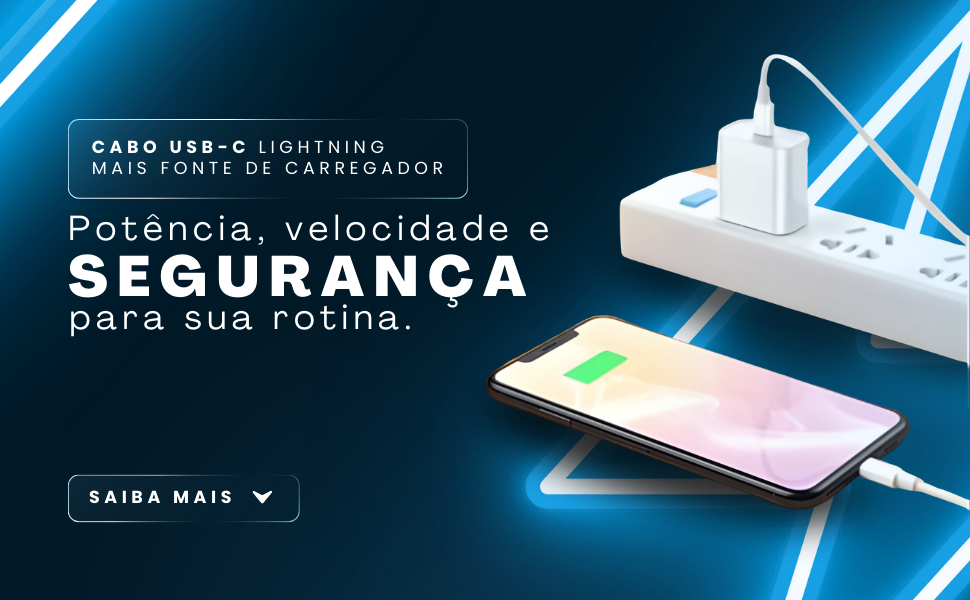 Potência, velocidade e SEGURANÇA para sua rotina.
