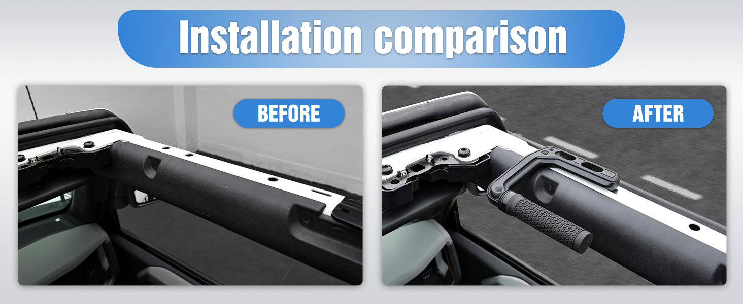 bronco roll bar handles