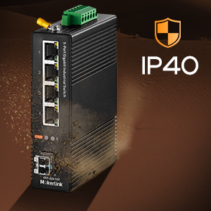 5 port gigabit industrial switch