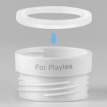 The portable bottle warmer adapter compatible with Playtex baby bottle