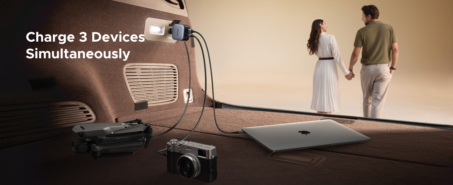 Charge 3 Devices Simultaneously