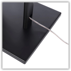 Eximus Bookshelf Speaker Floor Stand Cherry Color