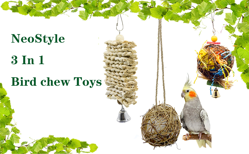 bird chew toy