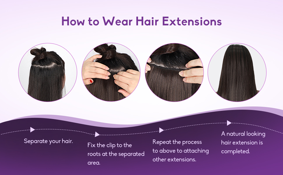 brown hair extensions clip in hair extensions human hair clip in extensions