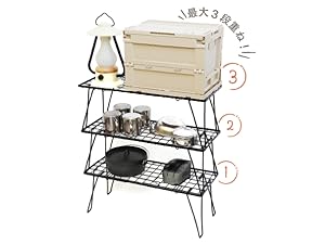新品PYKES PEAKラック バッグ天板付き Amazon | PYKES PEAK (パイクスピーク) 合金鋼 キャンプラック