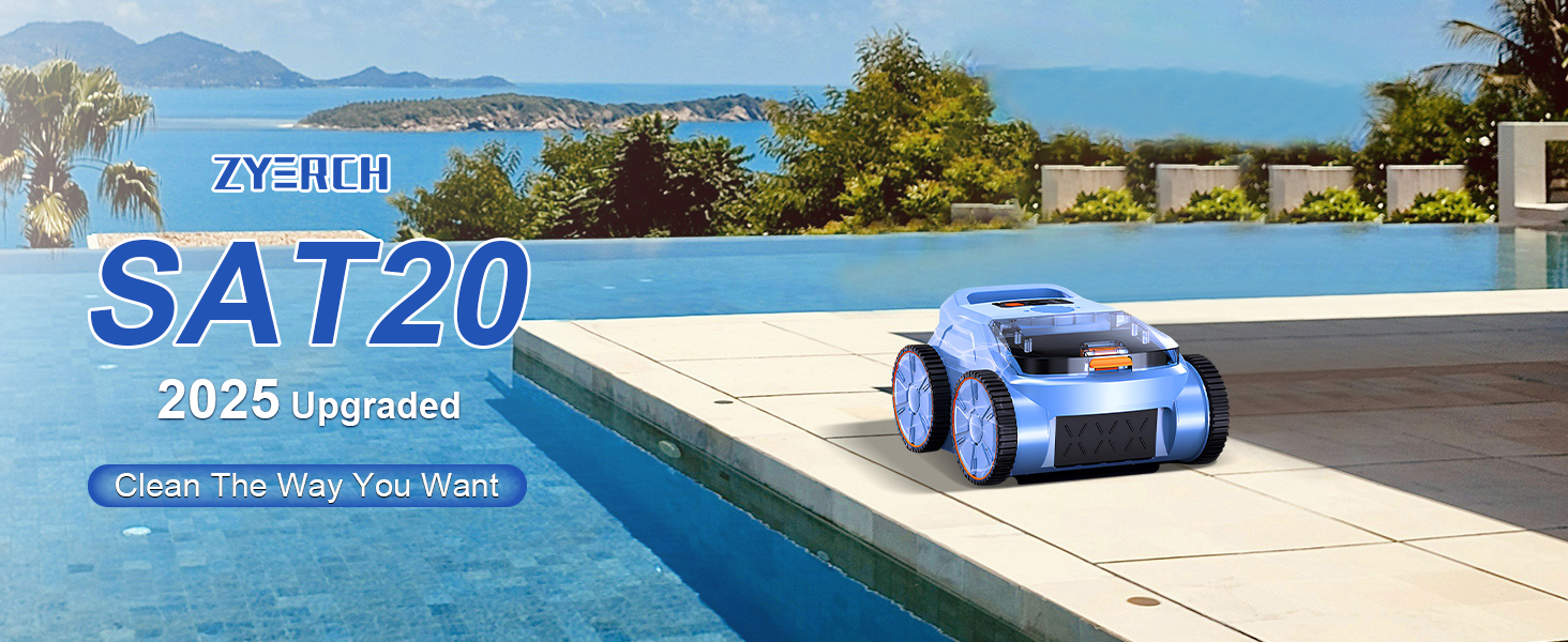Cordless Robotic Pool Vacuum
