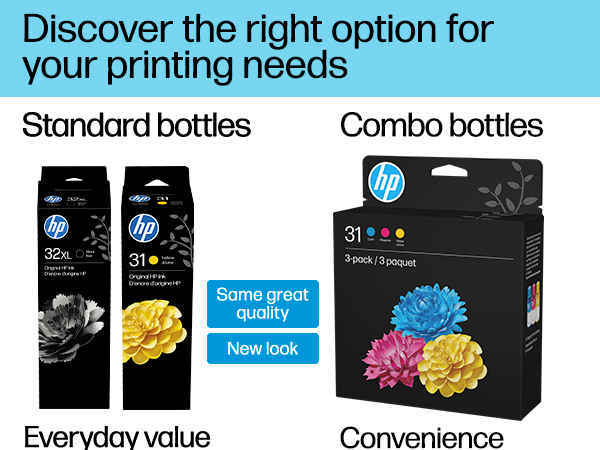 SHRINPMAN’s INK. Amazon.com: HP 31 | Ink Bottle | Yellow |Up to 8,000 pages