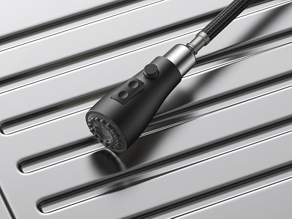 Kitchen Sink Faucets with Pull Down Sprayer