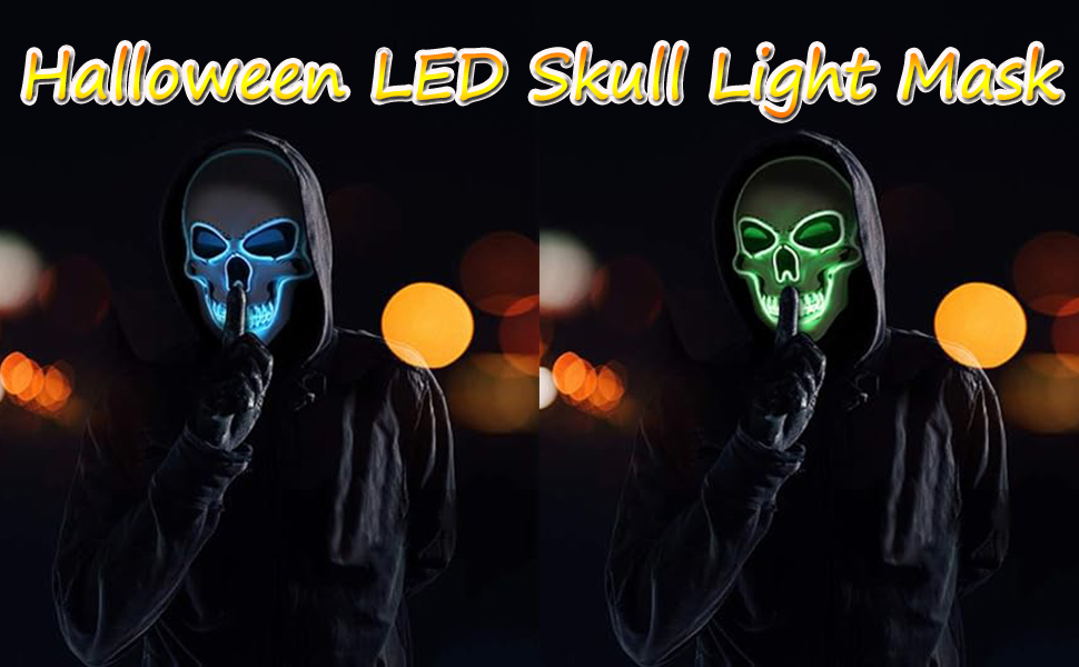 light up mask