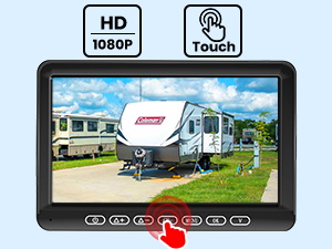 rv camera system wireless fusion backup camera for rv rv back up camera for travel trailers