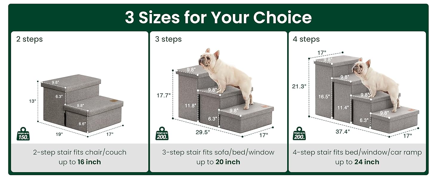 dog steps for bed