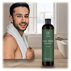 100% Organics Shampoo Tеа Uitzak Deluxe Men Spa Shampoo voor Mannen Haarshampoo Haargroei Haar